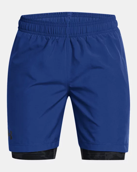 Under Armour Pantalón corto 2 en 1 UA Tech™ Woven para niño  