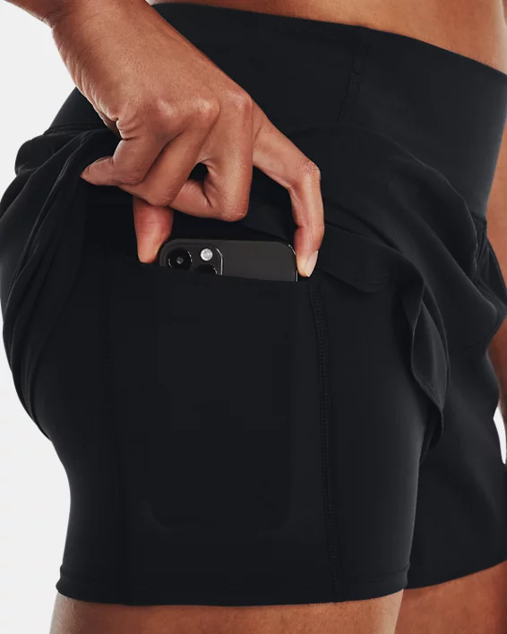 Under Armour Pantalón Corto 2 En 1 UA Vanish Para Mujer  