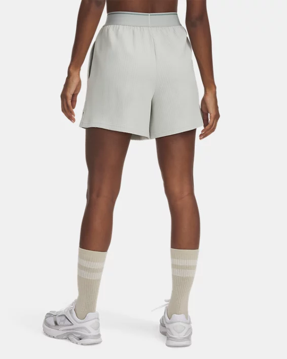 Under Armour Pantalón Corto Acanalado UA Meridian Para Mujer  