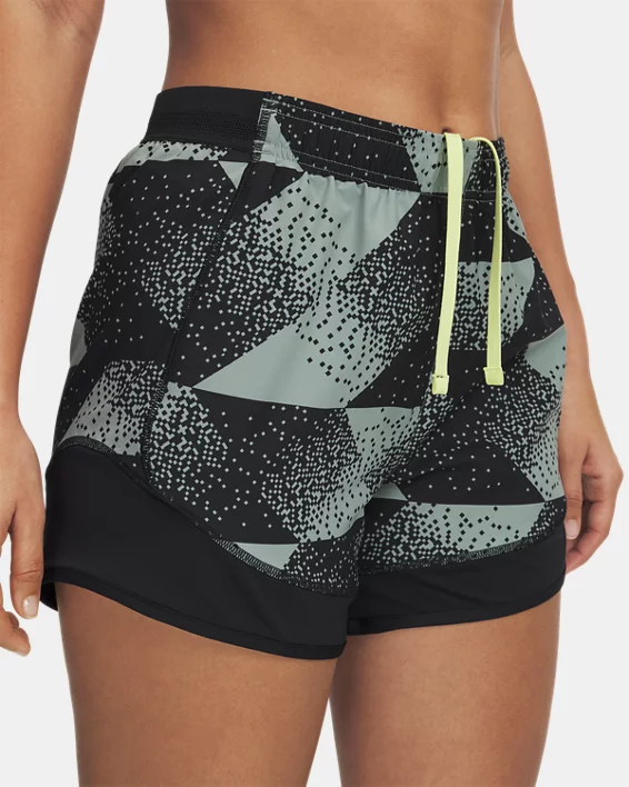 Under Armour Pantalón Corto Estampado UA Challenger Pro Para Mujer  