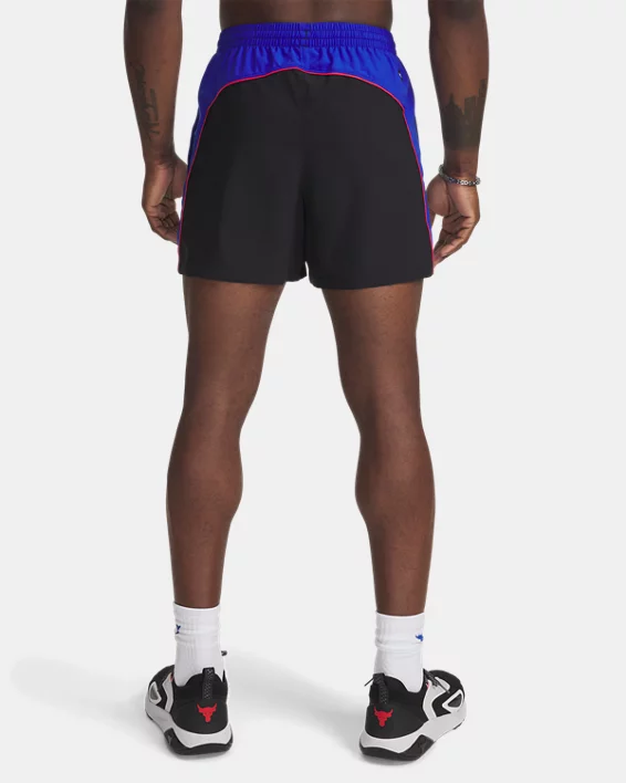 Under Armour Pantalón Corto Project Rock Woven Colorblock Para Hombre  