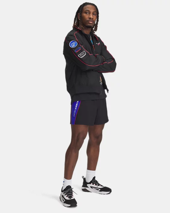 Under Armour Pantalón Corto Project Rock Woven Colorblock Para Hombre  