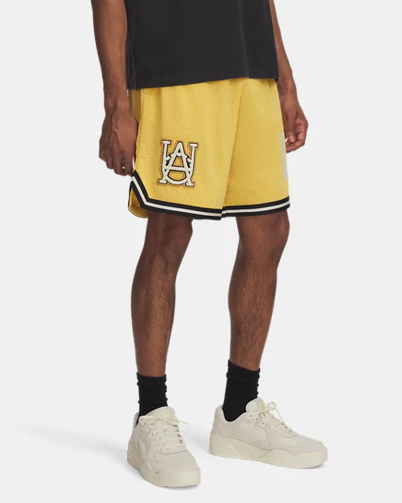 Under Armour Pantalón corto UA Courtside Hoops para hombre  