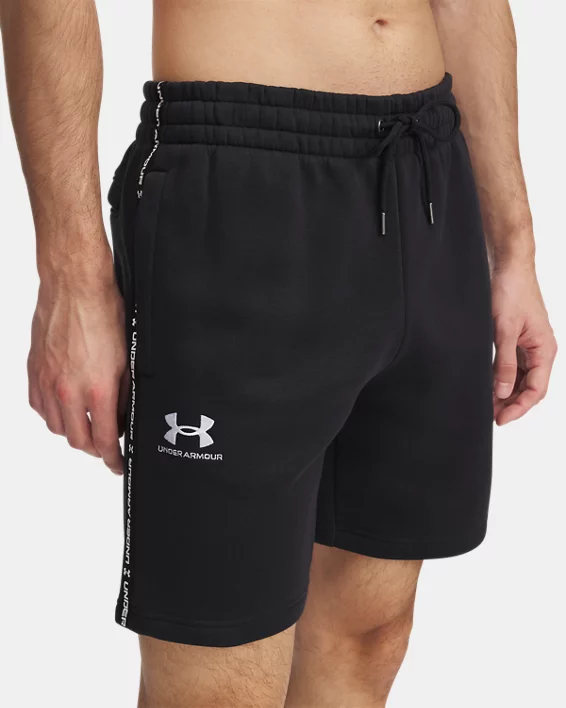 Under Armour Pantalón Corto UA Icon Fleece Taping Para Hombre  