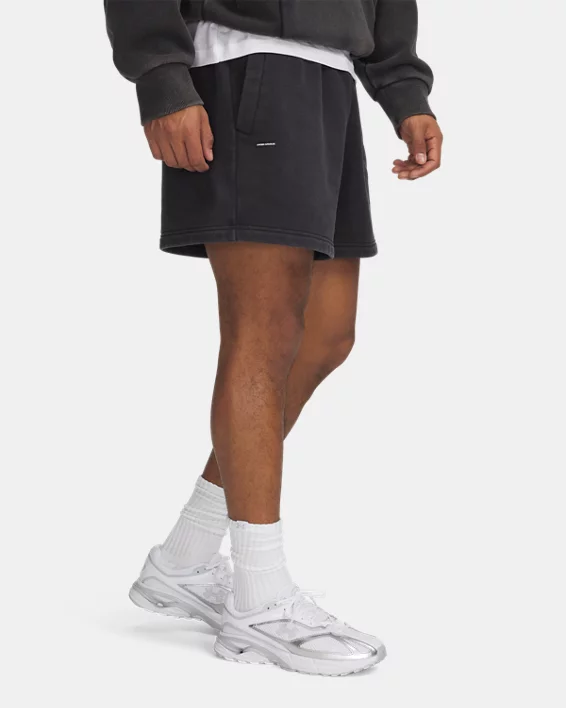 Under Armour Pantalón corto UA Icon Heavyweight Fleece Wash para hombre  