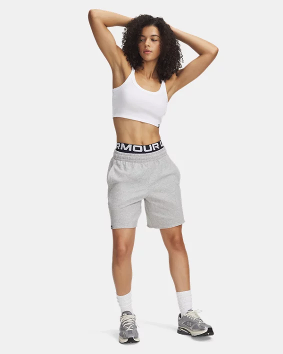 Under Armour Pantalón Corto UA Icon Terry Long Para Mujer  