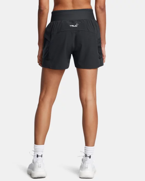 Under Armour Pantalón Corto UA Launch Trail Para Mujer  