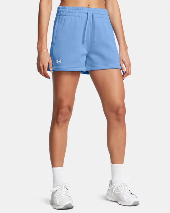Under Armour Pantalón Corto UA Rival Fleece Para Mujer