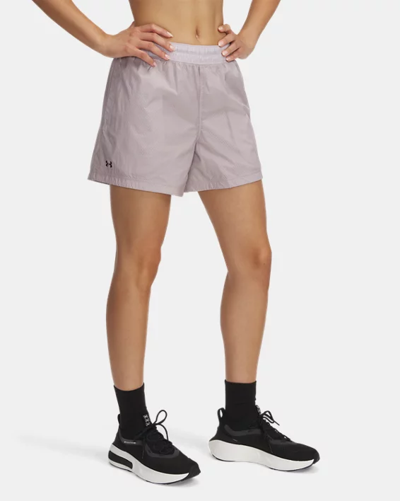 Under Armour Pantalón corto UA Rival Woven para mujer  