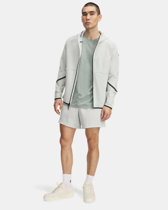 Under Armour Pantalón Corto UA Unstoppable Fleece Grid Para Hombre  