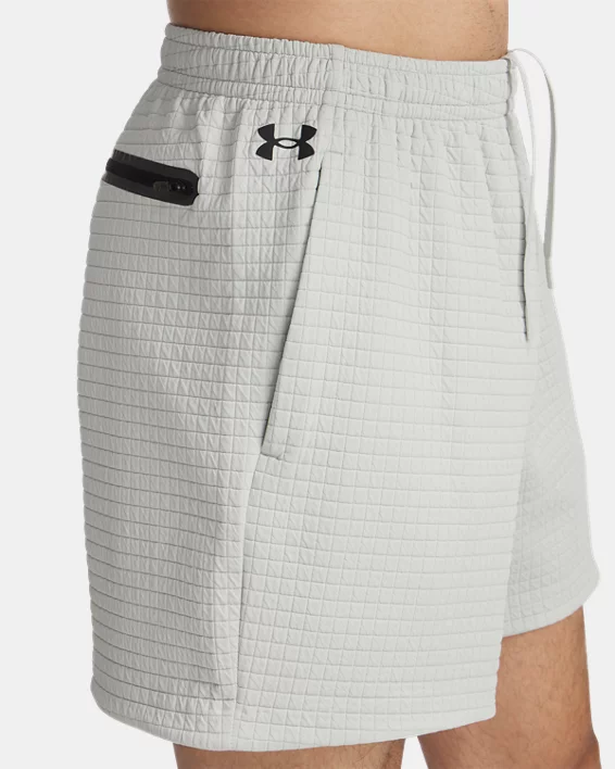Under Armour Pantalón Corto UA Unstoppable Fleece Grid Para Hombre  