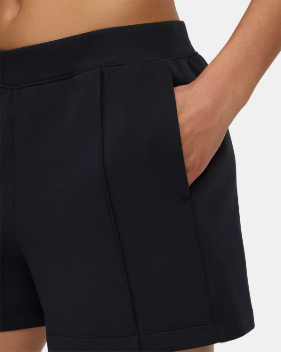 Under Armour Pantalón Corto UA Unstoppable Fleece Para Mujer  
