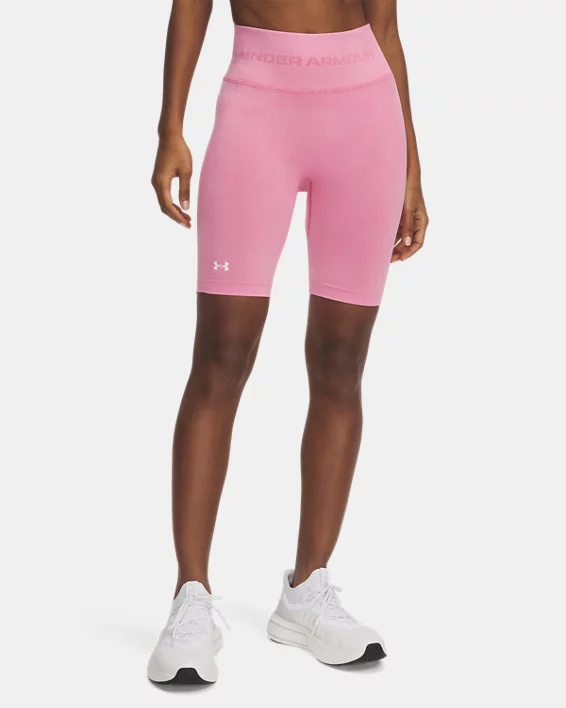 Under Armour Pantalón corto UA Vanish de efecto lavado sin costuras para mujer  