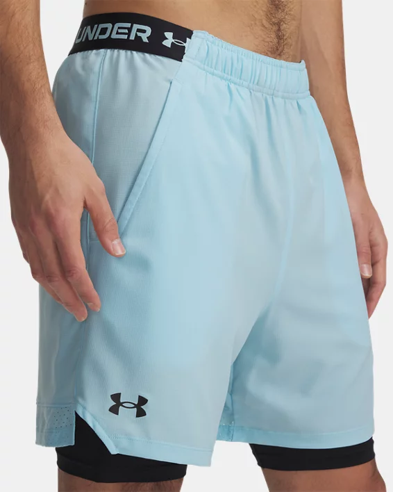 Under Armour Pantalón Corto UA Vanish Woven 2-in-1 Para Hombre  