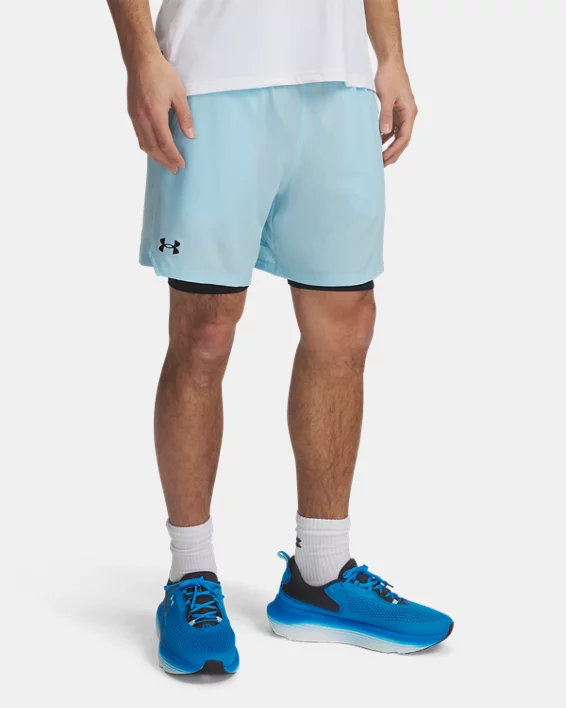 Under Armour Pantalón corto UA Vanish Woven 2-in-1 para hombre  
