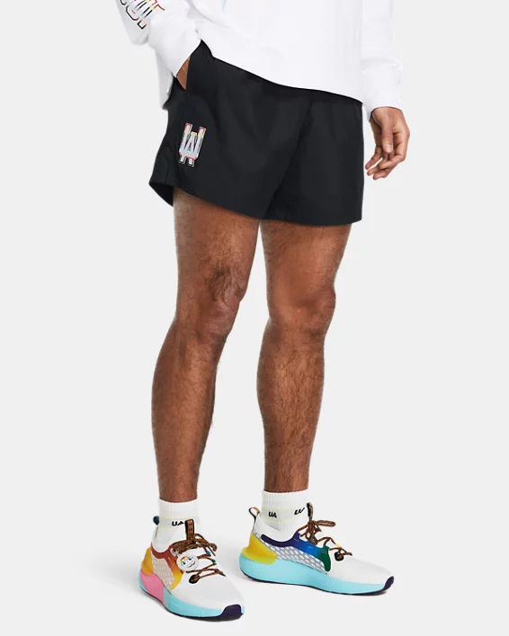 Under Armour Pantalón corto UA Woven Volley Pride para hombre  