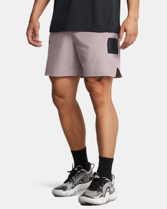 Under Armour Pantalón corto UA Zone Woven para hombre  