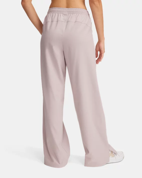 Under Armour Pantalón De Pernera Ancha UA Rival Para Mujer  