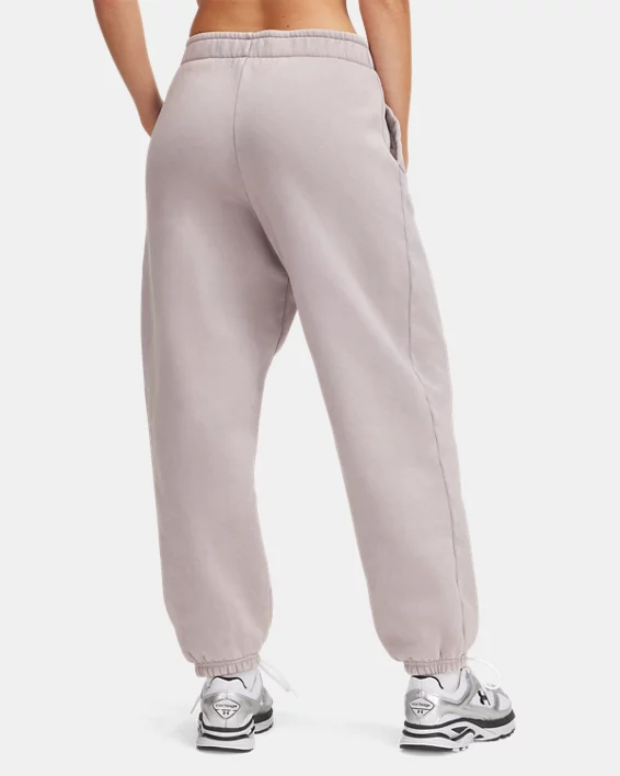 Under Armour Pantalón UA Icon Heavyweight Fleece Oversized Para Mujer  