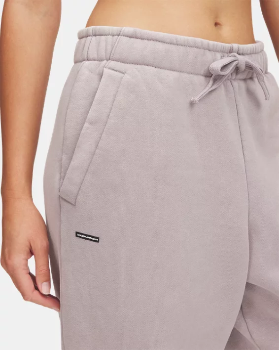 Under Armour Pantalón UA Icon Heavyweight Fleece Oversized Para Mujer  