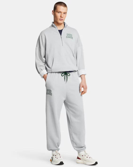 Under Armour Pantalón UA Icon Heavyweight Terry Oversized Para Hombre  