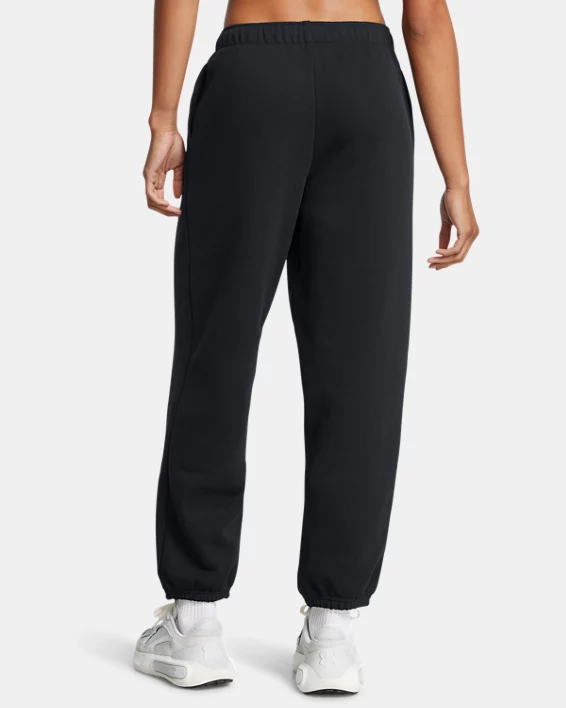 Under Armour Pantalón UA Icon Heavyweight Terry Oversized Para Mujer  