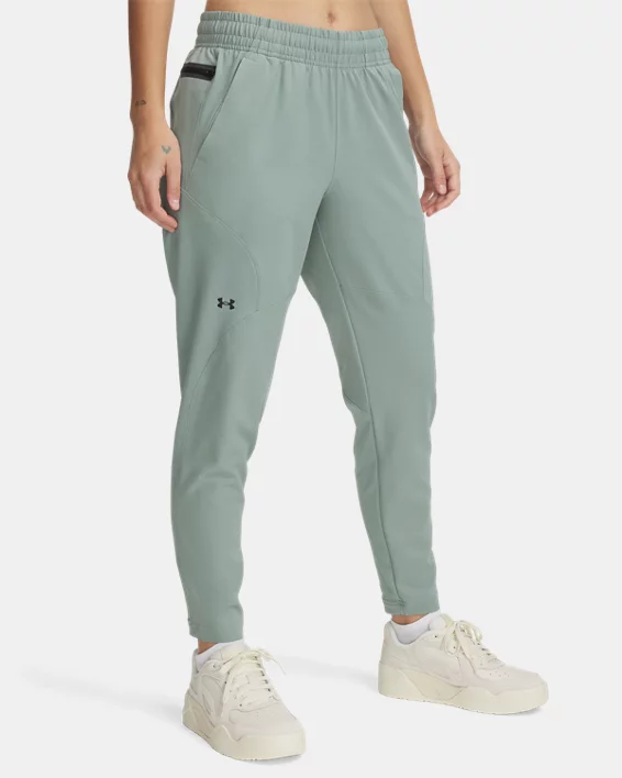 Under Armour Pantalón UA Unstoppable Hybrid para mujer  