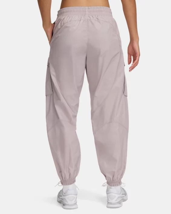 Under Armour Pantalón UA Unstoppable Woven Sheen Cargo Para Mujer  