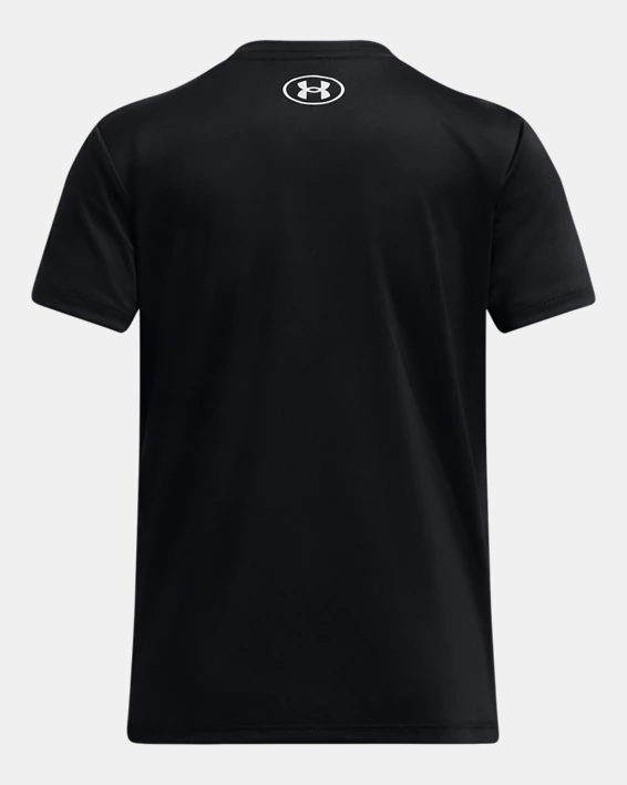 Under Armour Parte De Arriba De Manga Corta UA Tech™ Wordmark Para Niña  