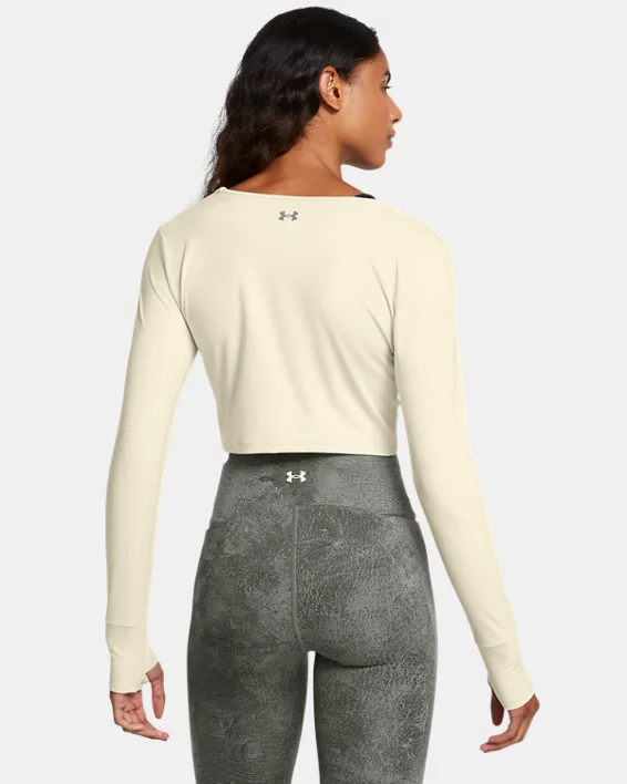 Under Armour Parte De Arriba De Manga Larga Project Rock Lets Go Workout Para Mujer  