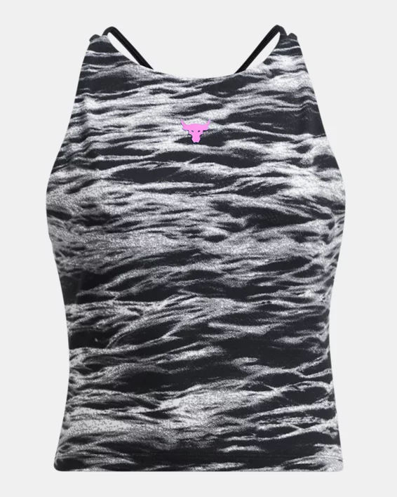 Under Armour Parte De Arriba Project Rock Lets Go Bench To Beach Printed Para Mujer  