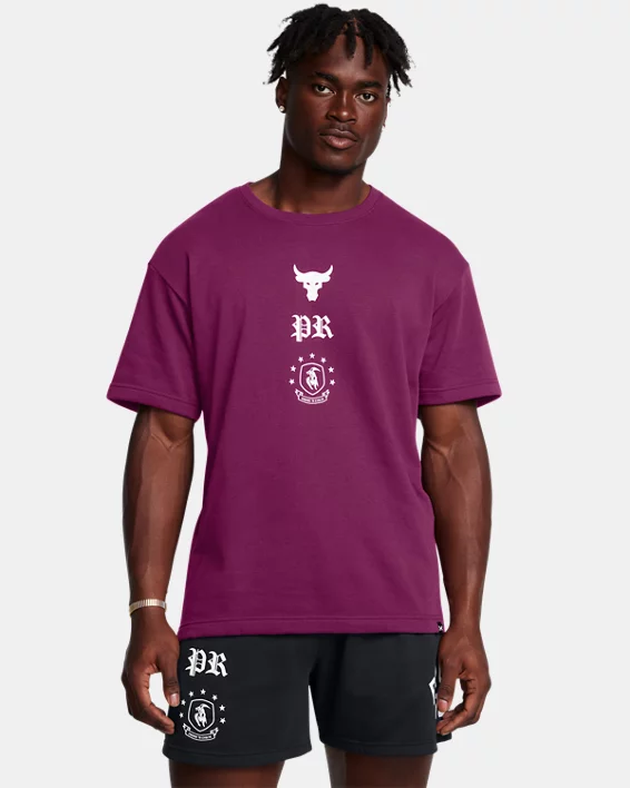 Under Armour Parte de arriba Project Rock Terry para hombre  