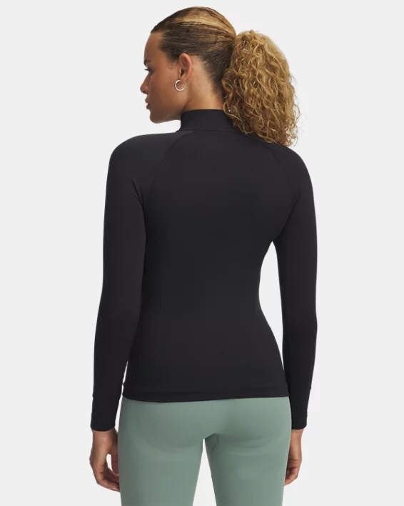 Under Armour Parte Superior Con Cremallera De ¼ Sin Costuras UA Vanish Para Mujer  