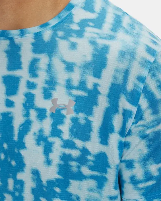 Under Armour Parte Superior De Manga Corta Estampada UA Launch Para Hombre  
