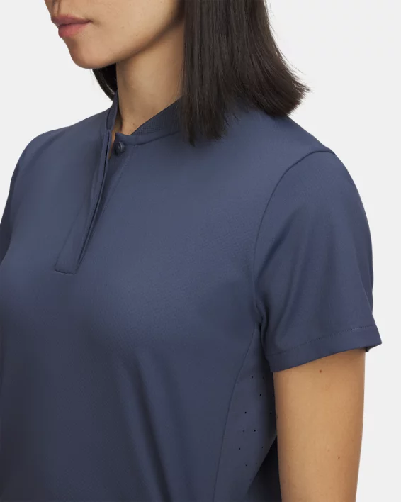 Under Armour Polo De Manga Corta UA Drive Chill Para Mujer  