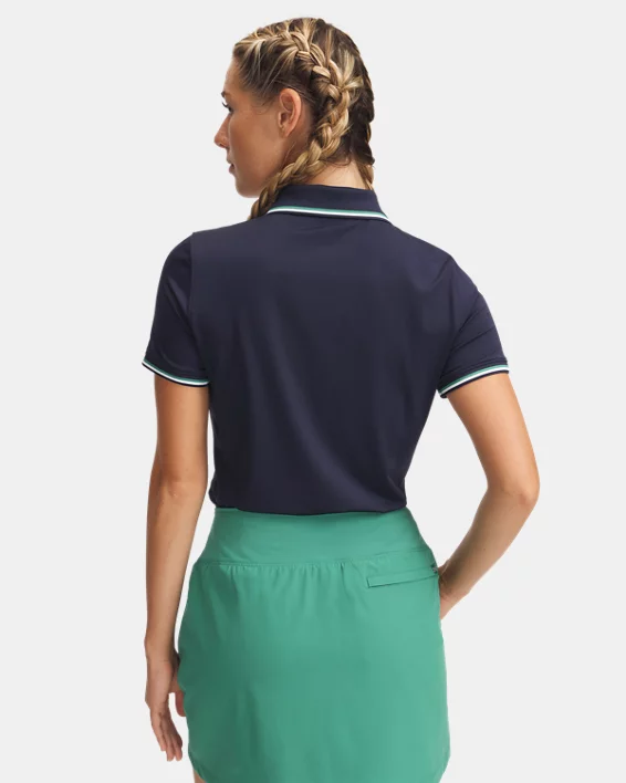 Under Armour Polo De Manga Corta UA Drive Rib Para Mujer  
