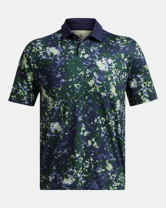 Under Armour Polo Estampado UA Tee To Green Para Hombre  