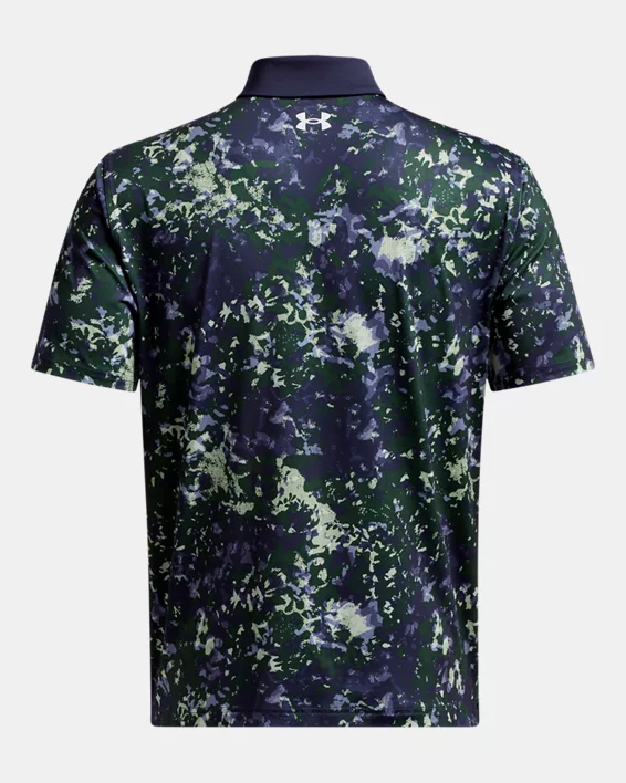 Under Armour Polo Estampado UA Tee To Green Para Hombre  