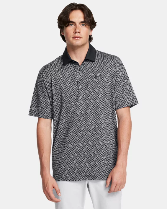 Under Armour Polo UA Playoff 3.0 Check Jacquard para hombre  