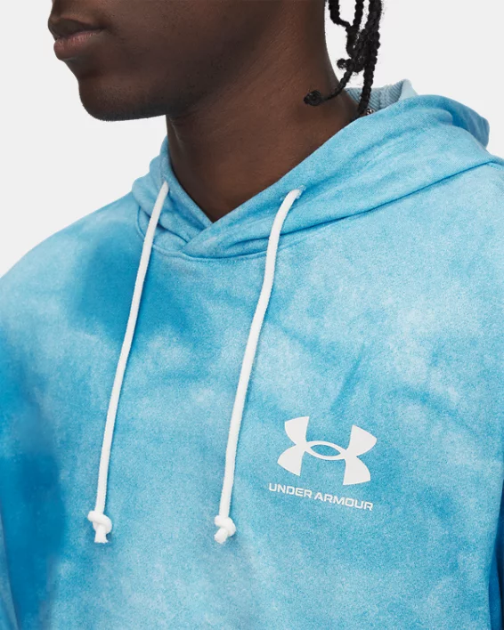 Under Armour Sudadera Con Capucha Estampada UA Rival Terry Para Hombre  
