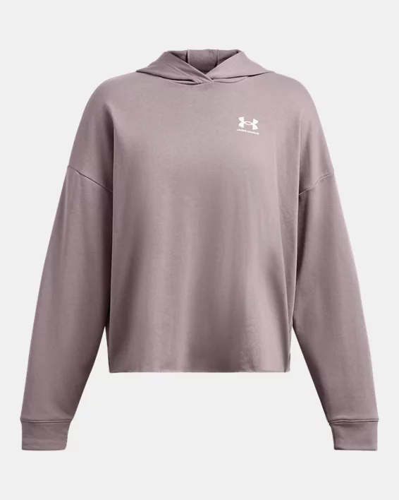 Under Armour Sudadera Con Capucha Oversize UA Rival Terry Para Mujer  