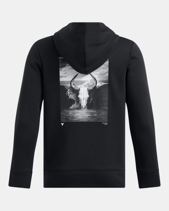 Under Armour Sudadera Con Capucha Project Rock Rival Para Niño  