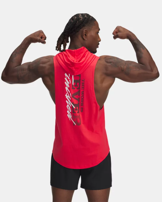 Under Armour Sudadera Con Capucha Sin Mangas Project Rock Para Hombre  