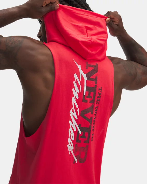 Under Armour Sudadera Con Capucha Sin Mangas Project Rock Para Hombre  