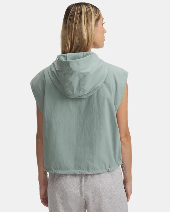 Under Armour Sudadera Con Capucha Sin Mangas UA Unstoppable Utility Para Mujer  