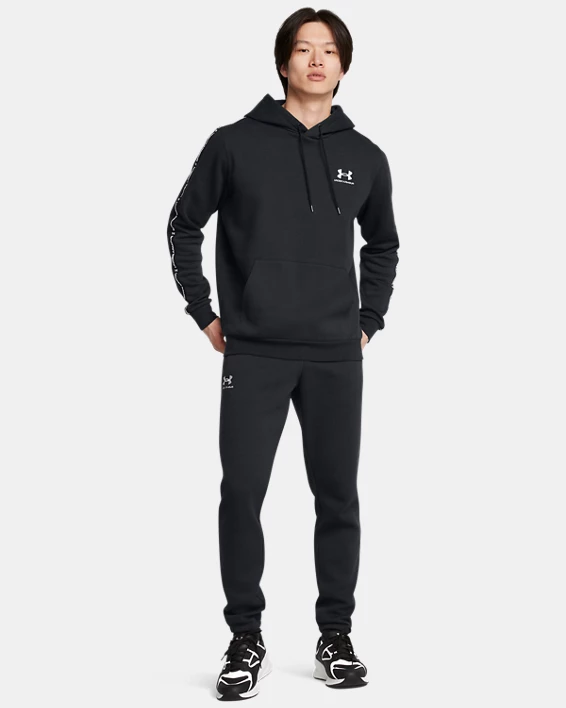 Under Armour Sudadera Con Capucha UA Icon Fleece Taping Para Hombre  