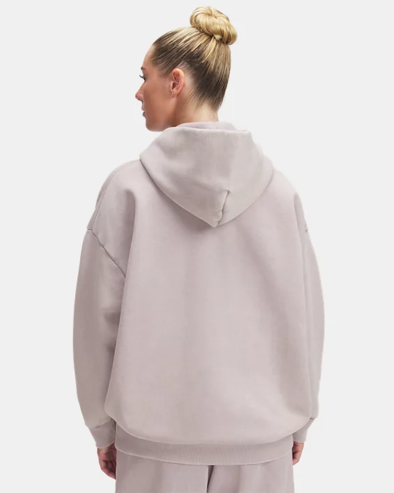 Under Armour Sudadera Con Capucha UA Icon Heavyweight Fleece Oversized Para Mujer  