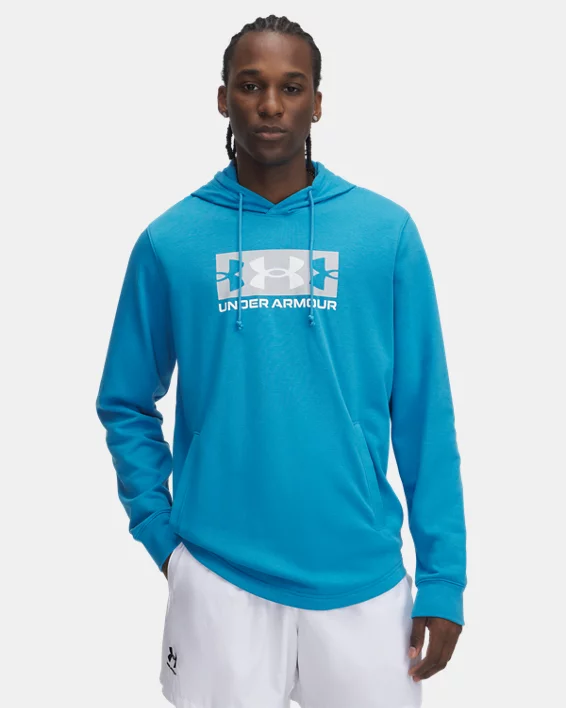 Under Armour Sudadera con capucha UA Rival Terry Logo para hombre  