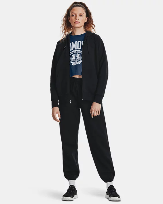 Under Armour Sudadera Con Capucha Y Cremallera Completa De Tejido Fleece UA Rival Para Mujer  