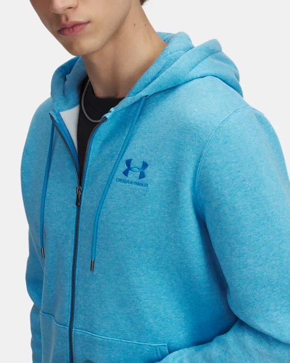 Under Armour Sudadera Con Capucha Y Cremallera Completa UA Icon Fleece Para Hombre  
